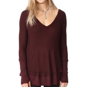 Free People Laguna Thermal Top